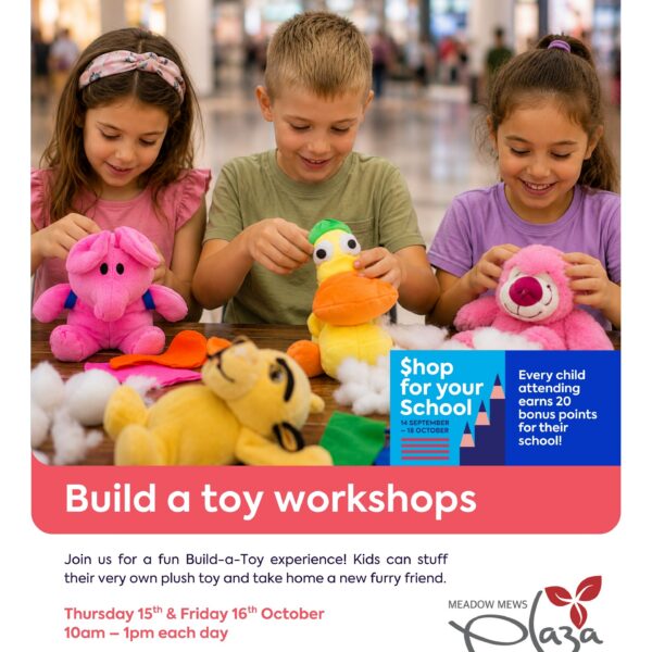 School Holiday – Build a Toy Workshop