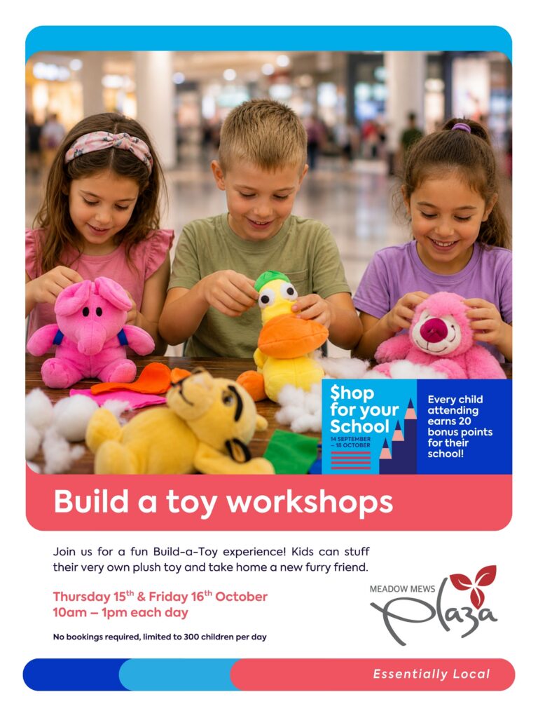 School Holiday – Build a Toy Workshop